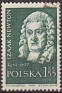 Poland 1959 Characters 1,55 ZT Green Scott 884